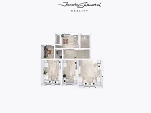 Pronájem pokoje, Olomouc, Žilinská, 108 m2