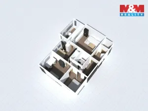 Prodej bytu 3+1, Orlová - Lutyně, Ke Studánce, 70 m2