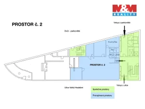 Pronájem obchodního prostoru, Ústí nad Labem - Ústí nad Labem-centrum, Velká Hradební, 280 m2