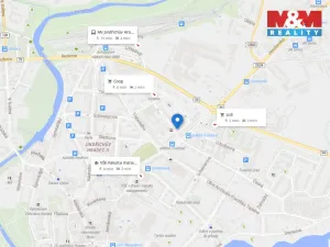 Pronájem bytu 2+kk, Jindřichův Hradec - Jindřichův Hradec II, sídliště U Nádraží, 56 m2