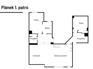 Pronájem bytu 5+kk, Praha - Bubeneč, Jaselská, 192 m2