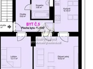 Pronájem bytu 2+1, Rokycany, Družstevní, 66 m2