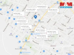 Pronájem bytu 2+1, Kolín - Kolín II, Mikoláše Alše, 54 m2