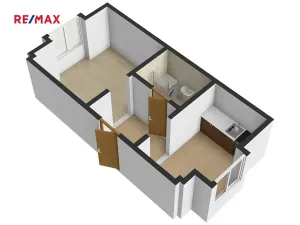 Prodej bytu 1+1, Jeseník, Kostelní, 24 m2