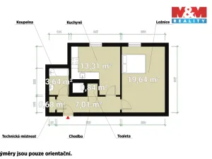 Pronájem bytu 1+1, Plzeň - Jižní Předměstí, V Šipce, 45 m2