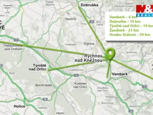 Pronájem bytu 1+1, Rychnov nad Kněžnou, Mírová, 35 m2