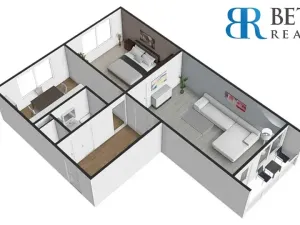 Prodej bytu 2+1, Přerov, U Tenisu, 61 m2