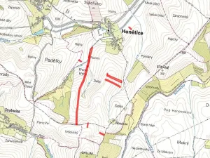 Prodej podílu louky, Honětice, 9179 m2