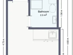 Pronájem kanceláře, Praha - Podolí, Podolská, 14 m2