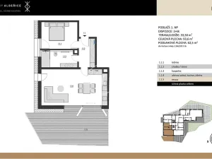 Prodej bytu 2+kk, Horní Maršov, 58 m2
