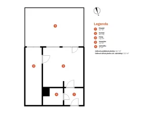 Prodej bytu 2+kk, Brno - Židenice, Čejkovická, 43 m2