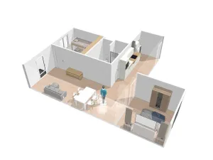 Pronájem bytu 3+kk, Liberec - Liberec III-Jeřáb, Slavíčkova, 68 m2