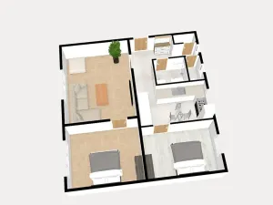 Prodej bytu 3+1, Holešov, U Letiště, 71 m2