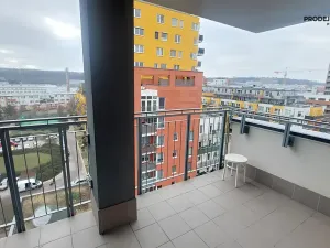 Pronájem bytu 2+kk, Praha - Vysočany, Pod Harfou, 55 m2