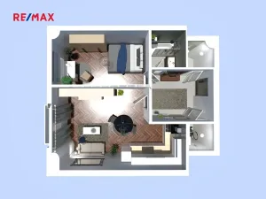 Prodej bytu 2+1, Praha - Krč, Pacovská, 48 m2