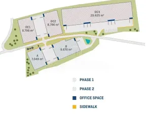 Pronájem skladu, Myslinka, 5906 m2