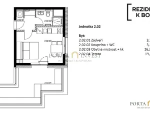Prodej bytu 1+kk, Praha - Vršovice, K Botiči, 25 m2