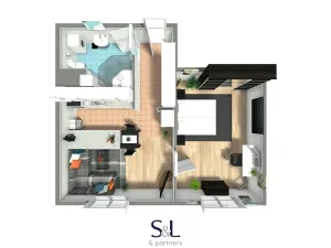 Prodej bytu 1+1, Liberec, Na Perštýně, 36 m2