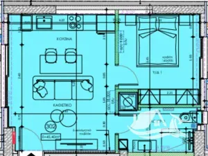 Prodej bytu 2+kk, Pireus, Řecko, 45 m2
