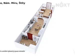 Prodej rodinného domu, Štíty, nám. Míru, 267 m2