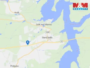 Prodej louky, Orlík nad Vltavou, 2509 m2