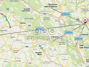 Pronájem bytu 2+kk, Žamberk, Nádražní, 95 m2