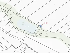 Dražba pozemku, Březník, 47 m2