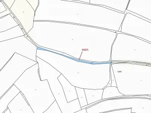 Dražba pozemku, Olešná, 783 m2