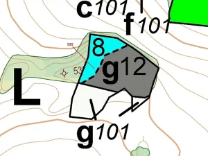 Dražba lesa, Manětín, 4801 m2