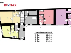 Prodej činžovního domu, Odřepsy, 219 m2