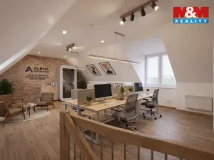 Pronájem kanceláře, Měšice, Revoluční, 43 m2