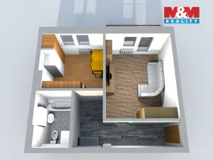 Prodej bytu 1+1, Ralsko - Kuřívody, 33 m2