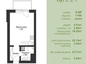Pronájem bytu 1+kk, Mariánské Lázně, Chebská, 30 m2
