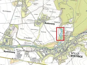 Prodej podílu zahrady, Bukovany, 453 m2