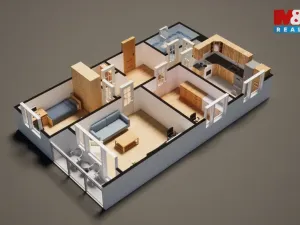 Pronájem bytu 3+1, Liberec - Liberec VI-Rochlice, Dobiášova, 82 m2