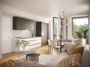 Prodej bytu 2+kk, Praha - Hlubočepy, Wassermannova, 51 m2