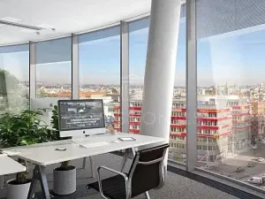 Pronájem kanceláře, Praha - Smíchov, Plzeňská, 454 m2