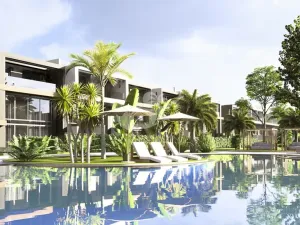 Prodej bytu 1+1, Trikomo, Kypr, 65 m2