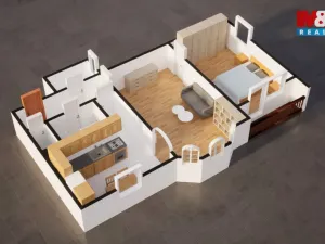 Pronájem bytu 2+1, Kosmonosy, Jizerská, 67 m2