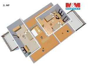 Prodej rodinného domu, Málkov, 250 m2