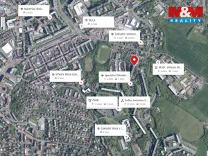 Prodej bytu 2+kk, Teplice - Trnovany, Trnovanská, 43 m2