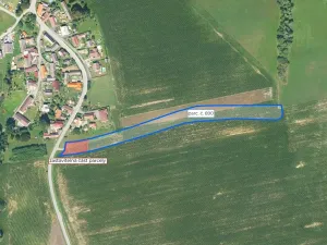 Prodej pozemku pro bydlení, Malšice, 9868 m2