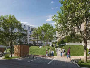 Prodej bytu 1+kk, Praha - Ruzyně, Huppnerova, 33 m2