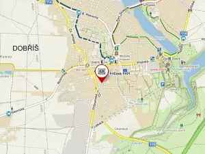 Pronájem bytu 2+1, Dobříš, Fričova, 58 m2