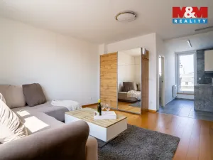 Pronájem bytu 1+kk, Pardubice - Zelené Předměstí, Smetanovo náměstí, 33 m2