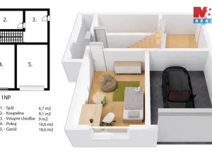Prodej chalupy, Třebařov, 147 m2