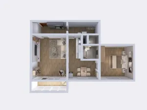 Prodej bytu 2+1, Kamenná, 56 m2