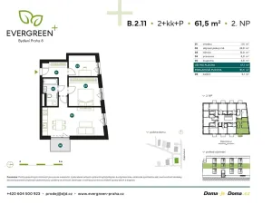 Prodej bytu 2+kk, Praha, Ďáblická, 62 m2