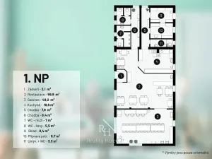 Prodej restaurace, Městečko, 230 m2