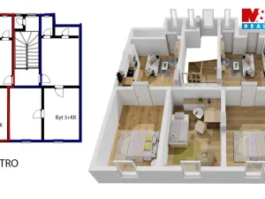 Prodej činžovního domu, Louny, Karlova, 193 m2